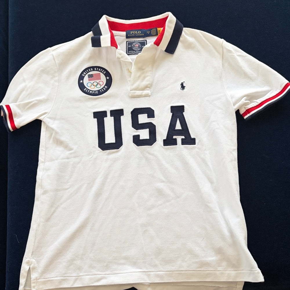 Polo Ralph Lauren Olympics USA Embroidered Polo - Boys S (8)